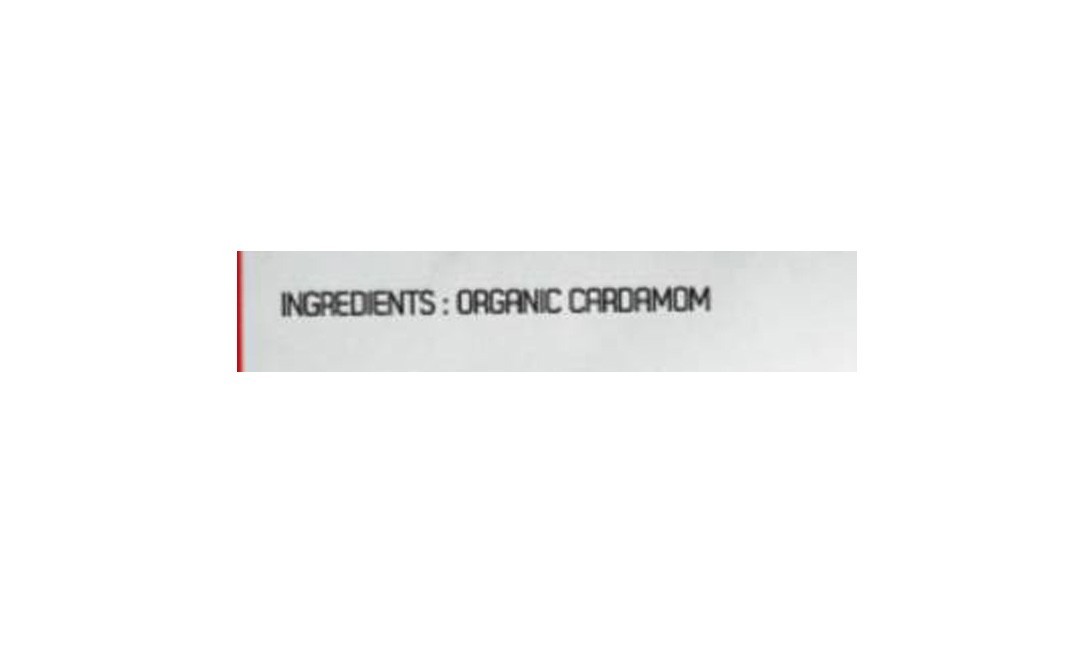 Only Organic Cardamom    Pack  80 grams